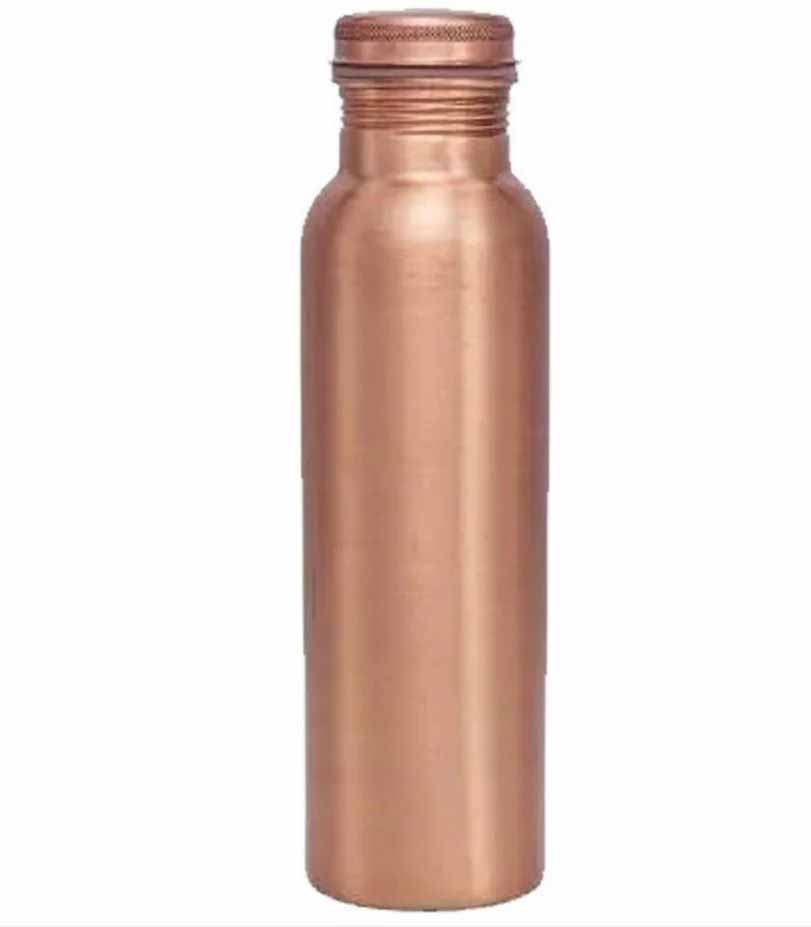 Gold Plated Glass and Copper Water Bottle