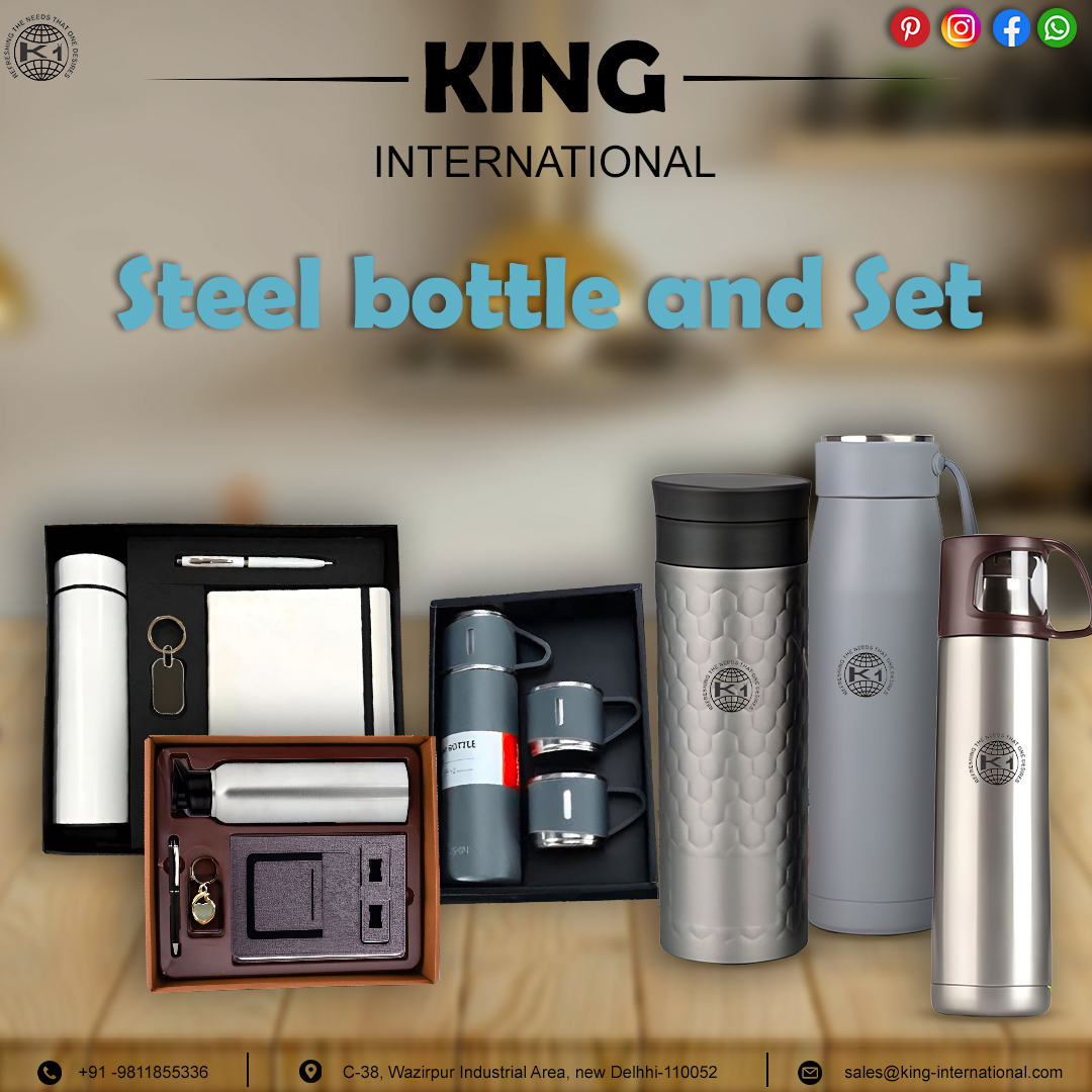 Steel Bottle and mug Set
