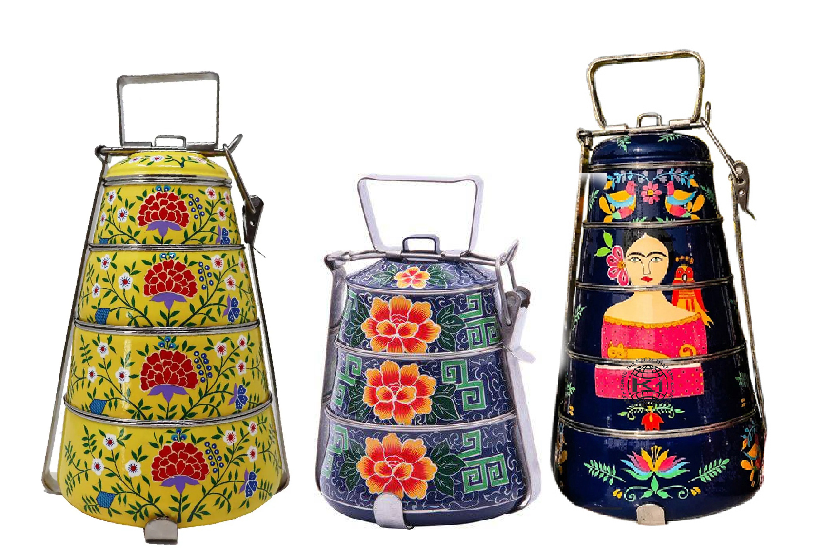 Enamel Tiffins