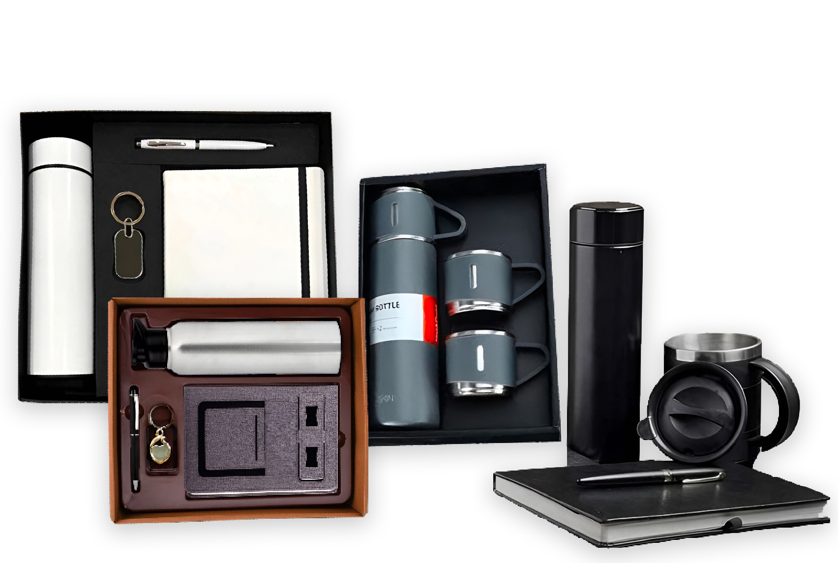 Steel Bottle Set