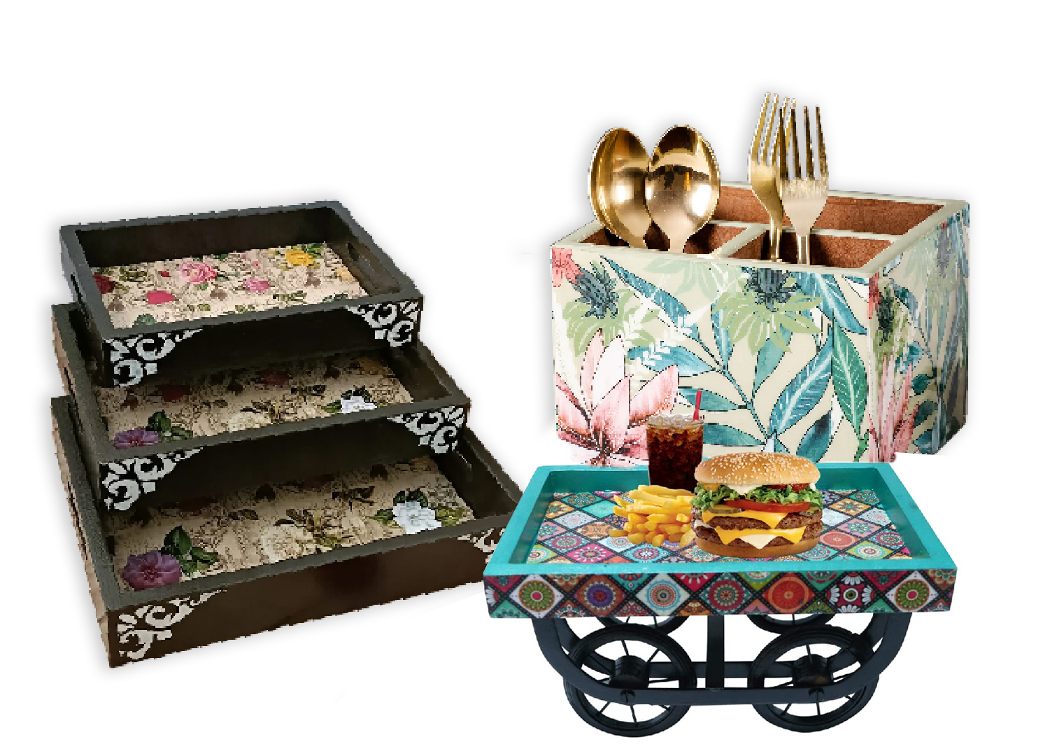 Wooden Printed Items